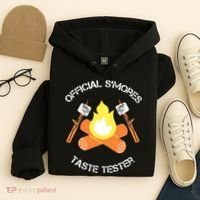 S'mores (Smores) Taste Tester Marshmallow Roasting Camping Hoodie thumb 4
