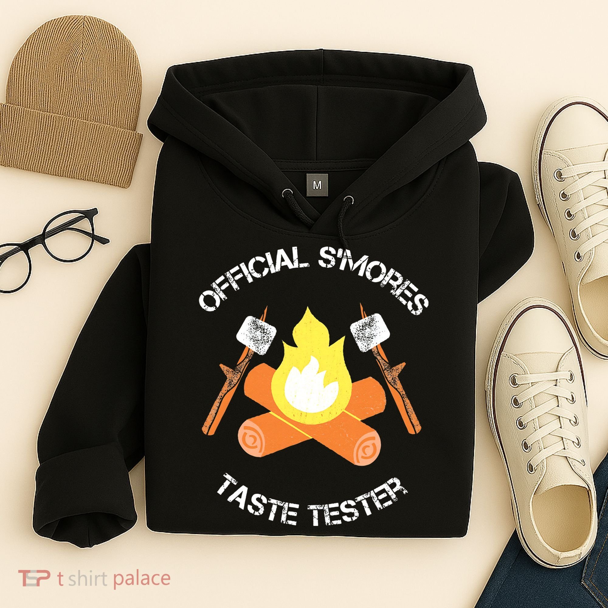 S'mores (Smores) Taste Tester Marshmallow Roasting Camping Hoodie