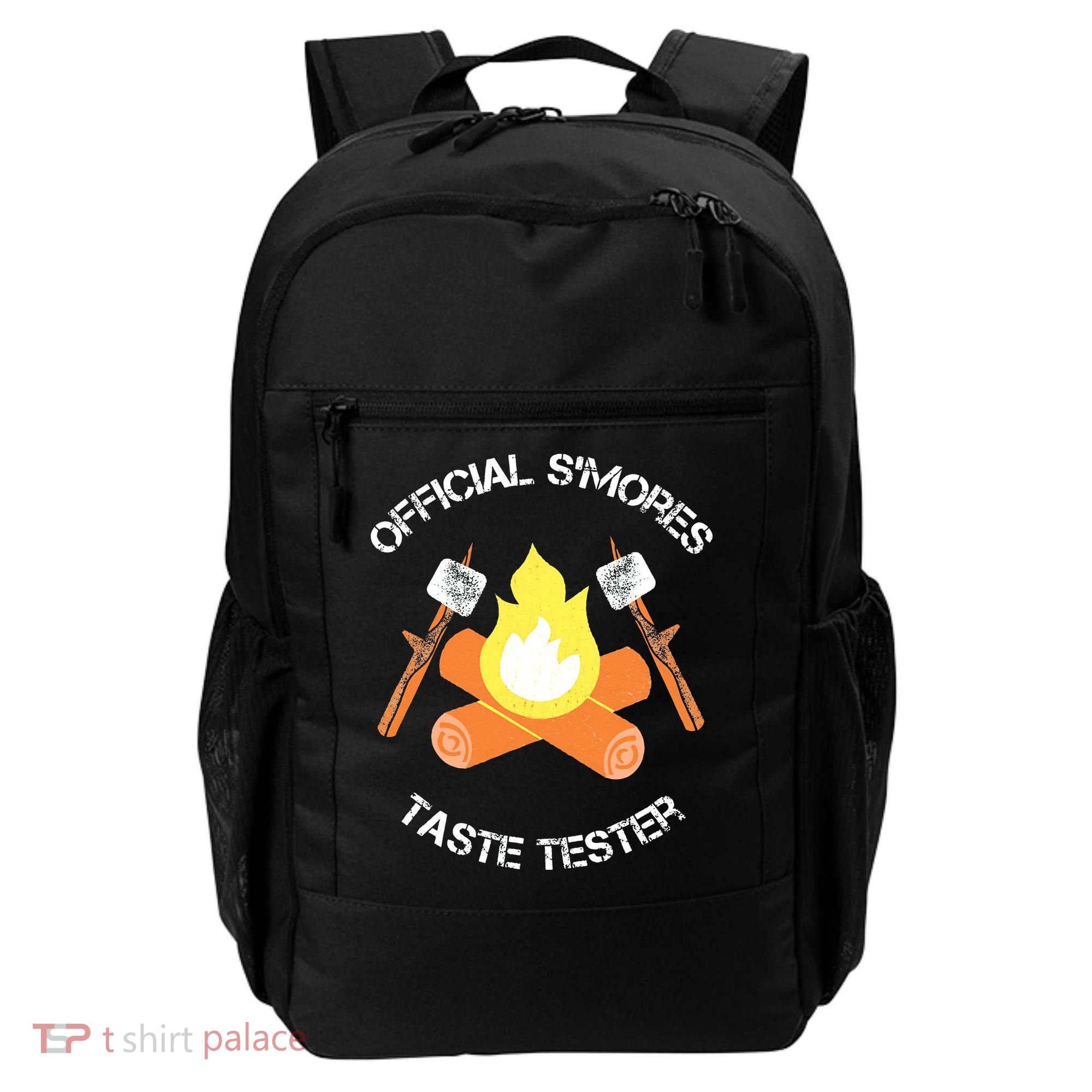 S'mores (Smores) Taste Tester Marshmallow Roasting Camping Backpack
