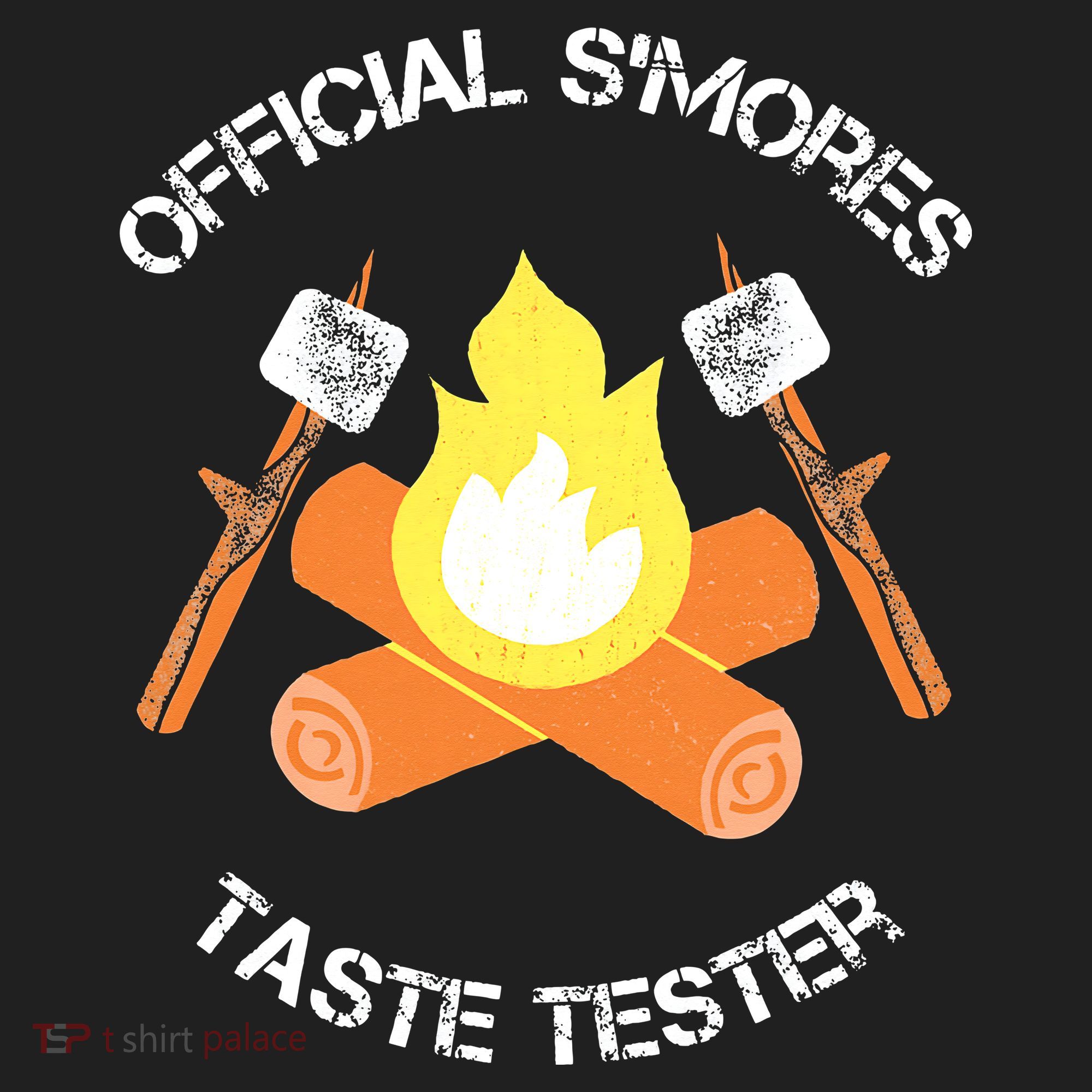 S'mores (Smores) Taste Tester Marshmallow Roasting Camping Hat