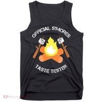S'mores (Smores) Taste Tester Marshmallow Roasting Camping Tank Top thumb 0