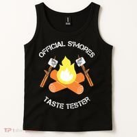S'mores (Smores) Taste Tester Marshmallow Roasting Camping Tank Top thumb 2