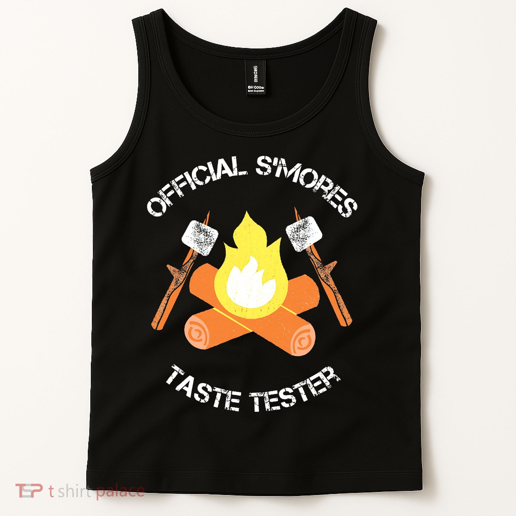 S'mores (Smores) Taste Tester Marshmallow Roasting Camping Tank Top