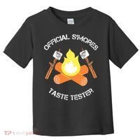 S'mores (Smores) Taste Tester Marshmallow Roasting Camping Toddler T-Shirt thumb 0