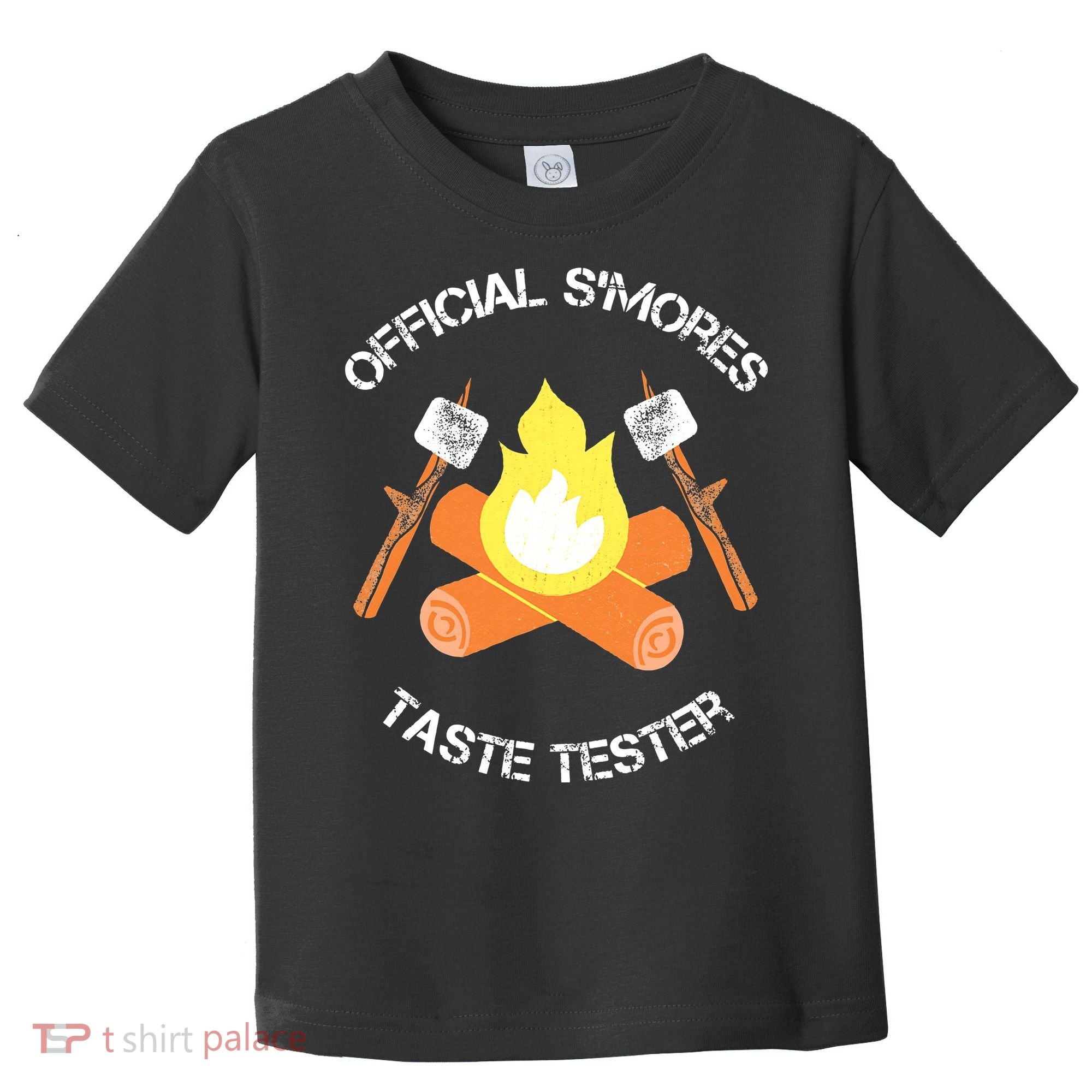 S'mores (Smores) Taste Tester Marshmallow Roasting Camping Toddler T-Shirt