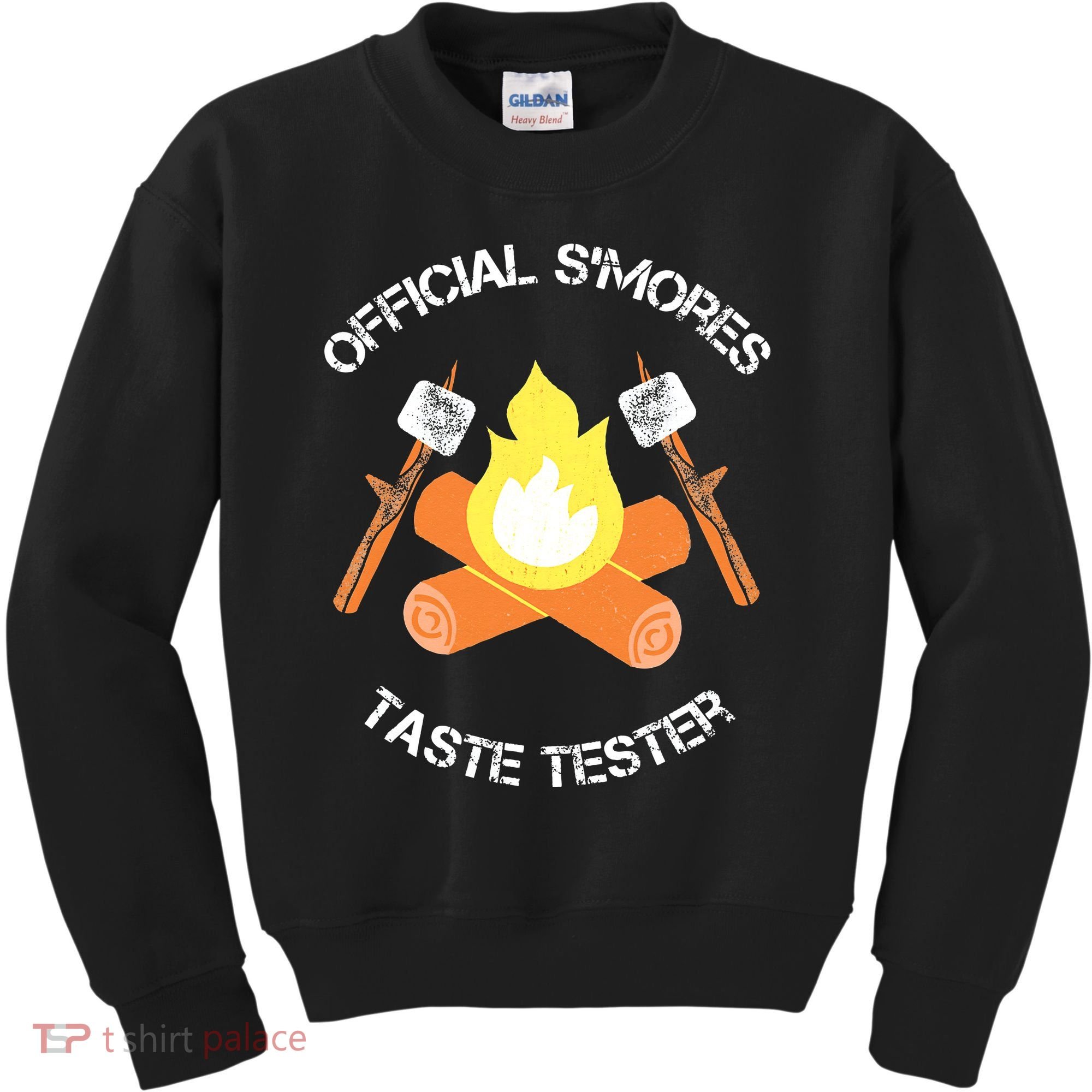 S'mores (Smores) Taste Tester Marshmallow Roasting Camping Kids Sweatshirt