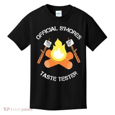 S'mores (Smores) Taste Tester Marshmallow Roasting Camping Kids T-Shirt