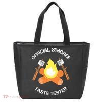 S'mores (Smores) Taste Tester Marshmallow Roasting Camping Tote Bag thumb 0