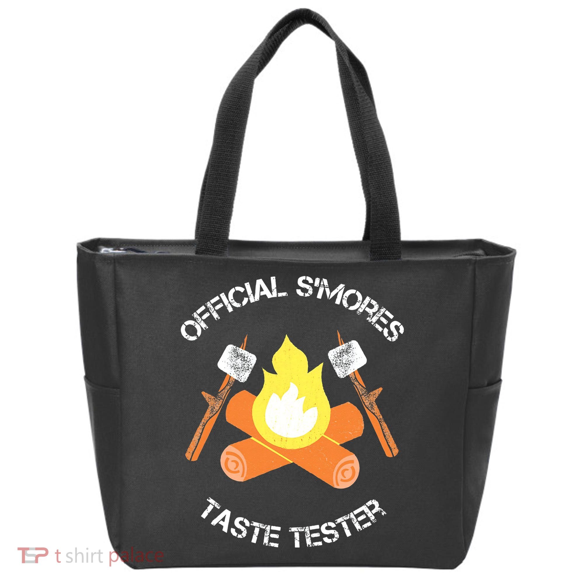 S'mores (Smores) Taste Tester Marshmallow Roasting Camping Tote Bag