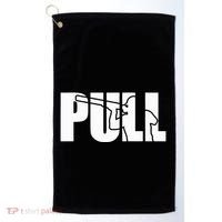 Skeet Shooting Trap Sporting Clay Shooter Shotgun Gift Golf Towel thumb 0