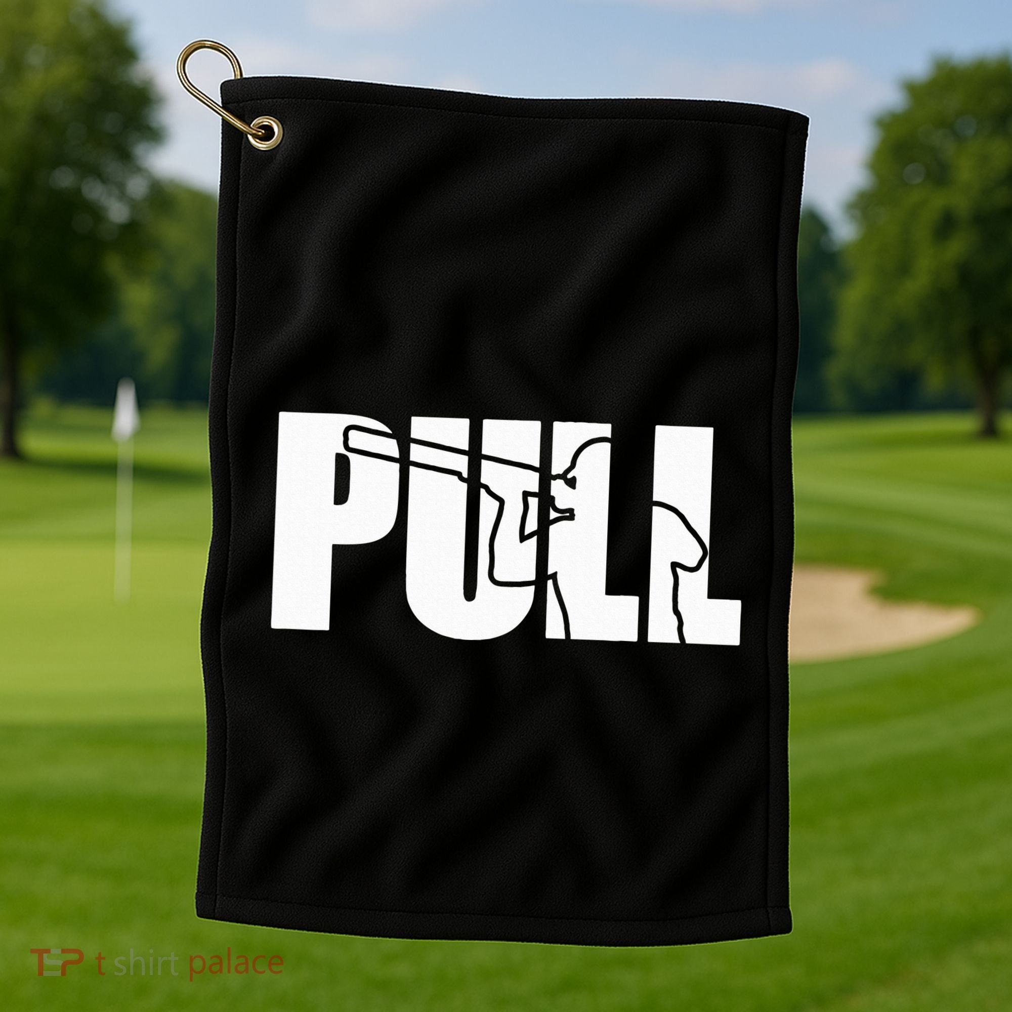 Skeet Shooting Trap Sporting Clay Shooter Shotgun Gift Golf Towel
