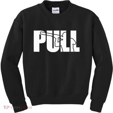 Skeet Shooting Trap Sporting Clay Shooter Shotgun Gift Kids Sweatshirt