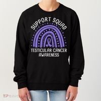 Support Squad Testicular Cancer Awareness Women's Sweatshirt thumb 0