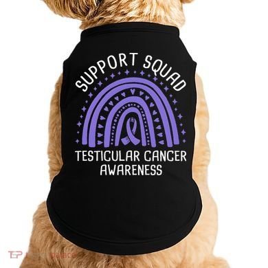Support Squad Testicular Cancer Awareness Doggie Tank