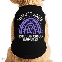 Support Squad Testicular Cancer Awareness Doggie Tank thumb 0