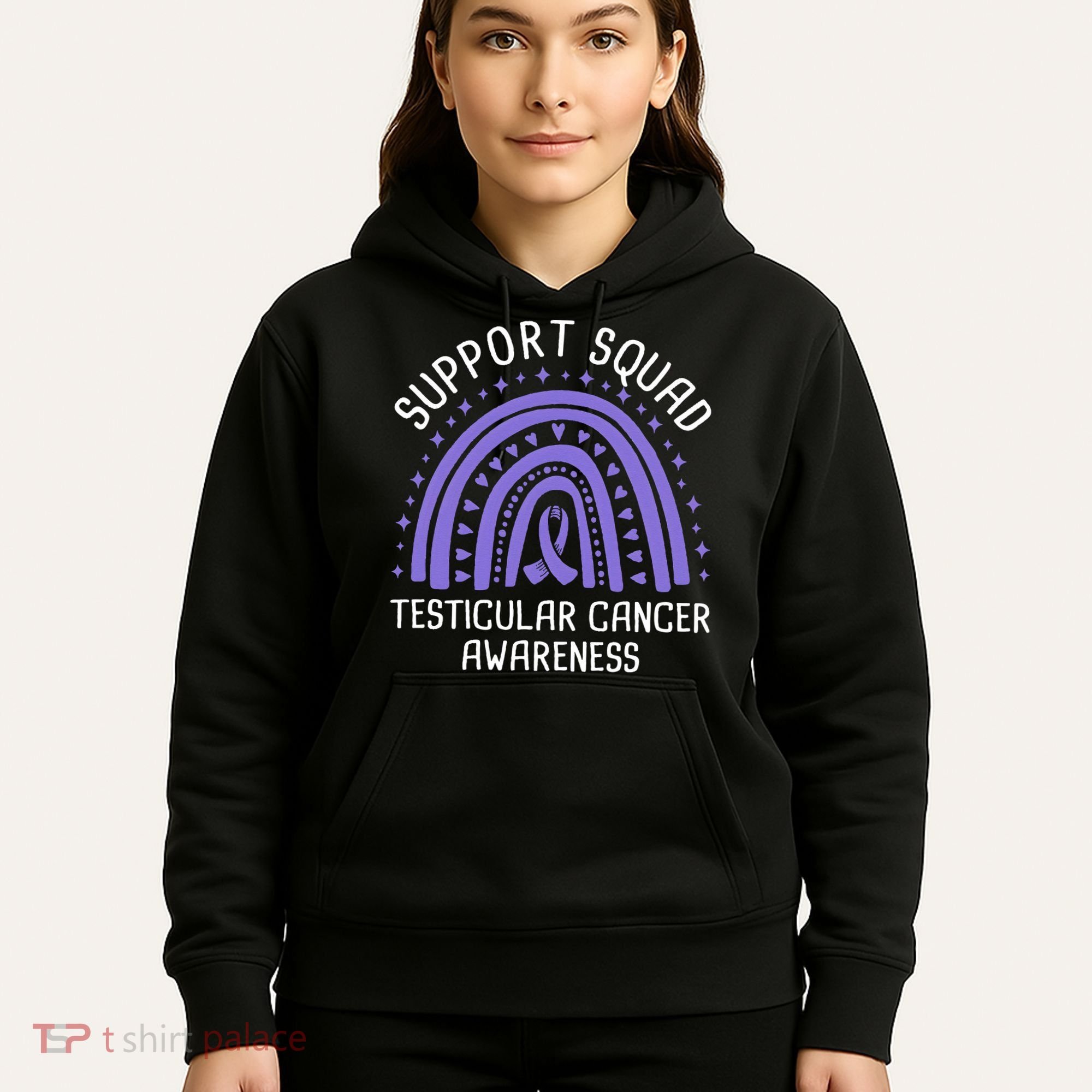 Support Squad Testicular Cancer Awareness Hoodie