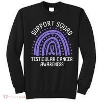 Support Squad Testicular Cancer Awareness Sweatshirt thumb 0