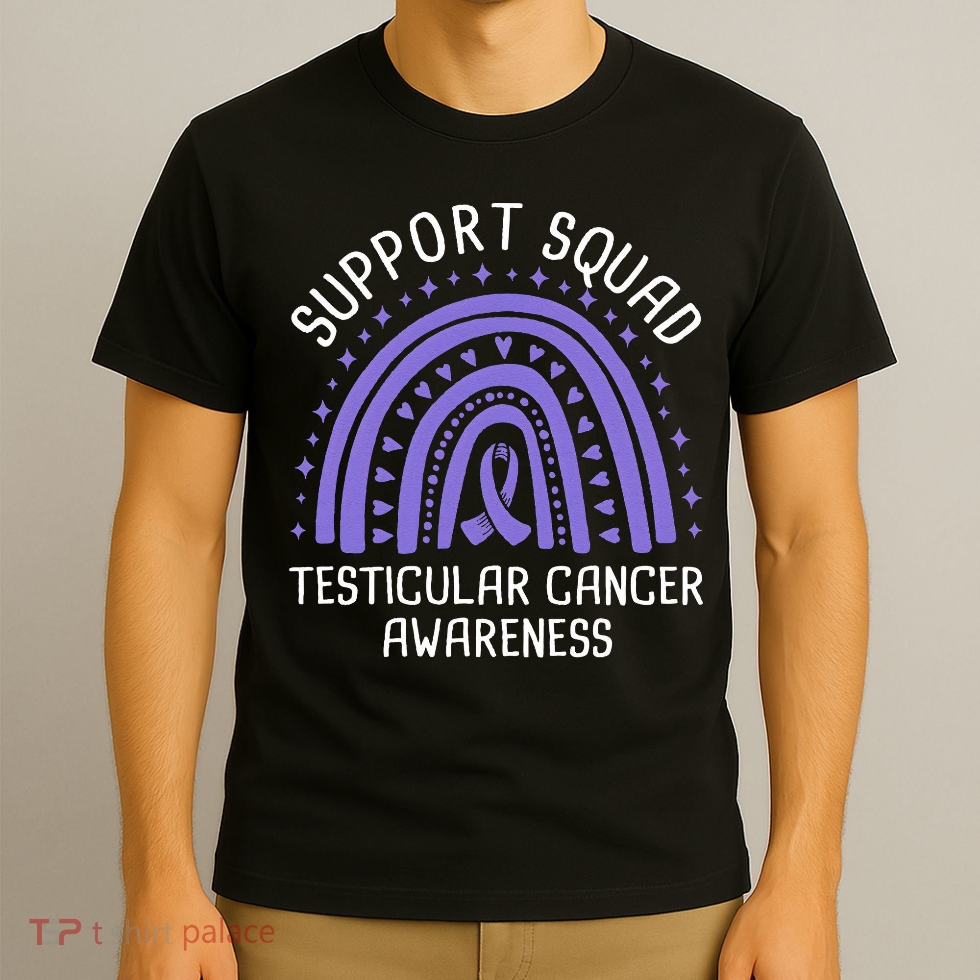 Support Squad Testicular Cancer Awareness T-Shirt