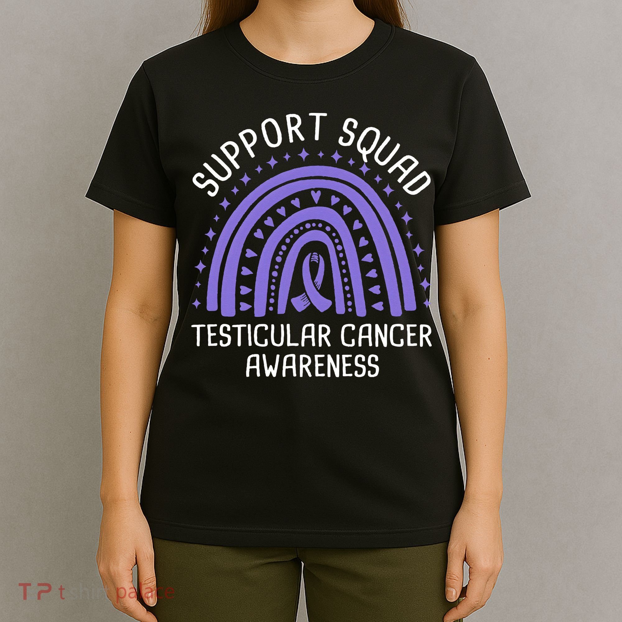 Support Squad Testicular Cancer Awareness T-Shirt