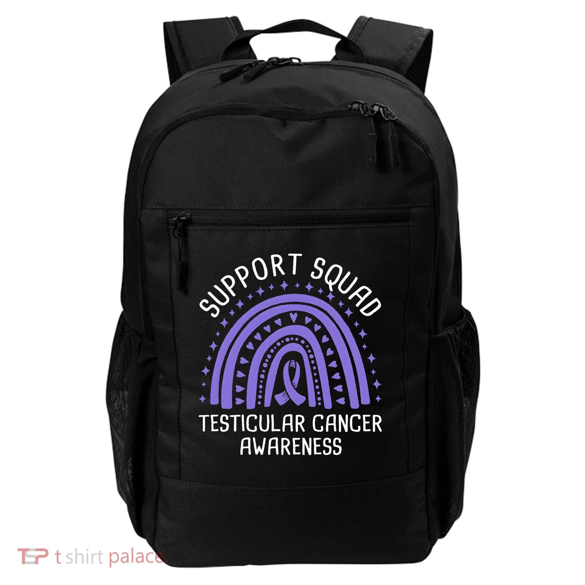 Support Squad Testicular Cancer Awareness Backpack
