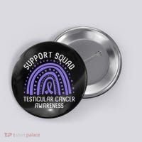 Support Squad Testicular Cancer Awareness Button thumb 0