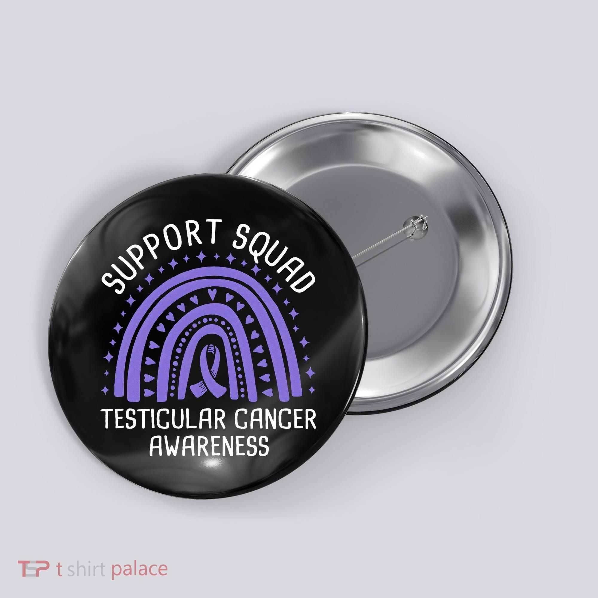 Support Squad Testicular Cancer Awareness Button