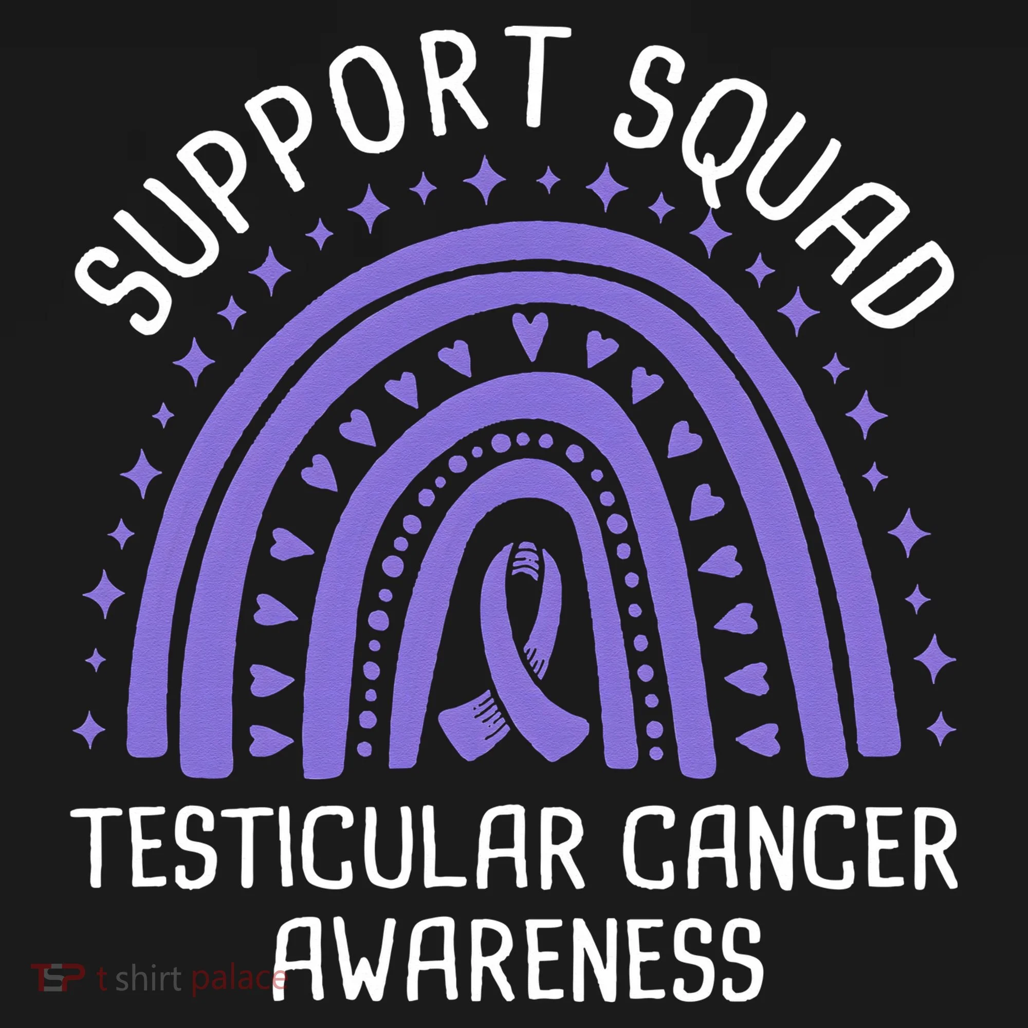 Support Squad Testicular Cancer Awareness Button
