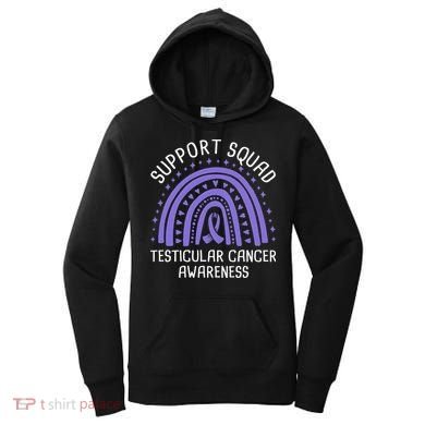 Support Squad Testicular Cancer Awareness Women's Hoodie