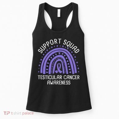 Support Squad Testicular Cancer Awareness Women's Tank Top