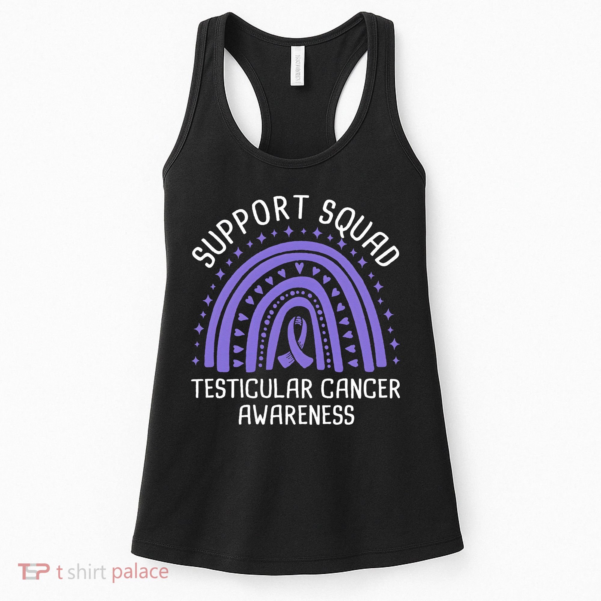 Support Squad Testicular Cancer Awareness Women's Tank Top