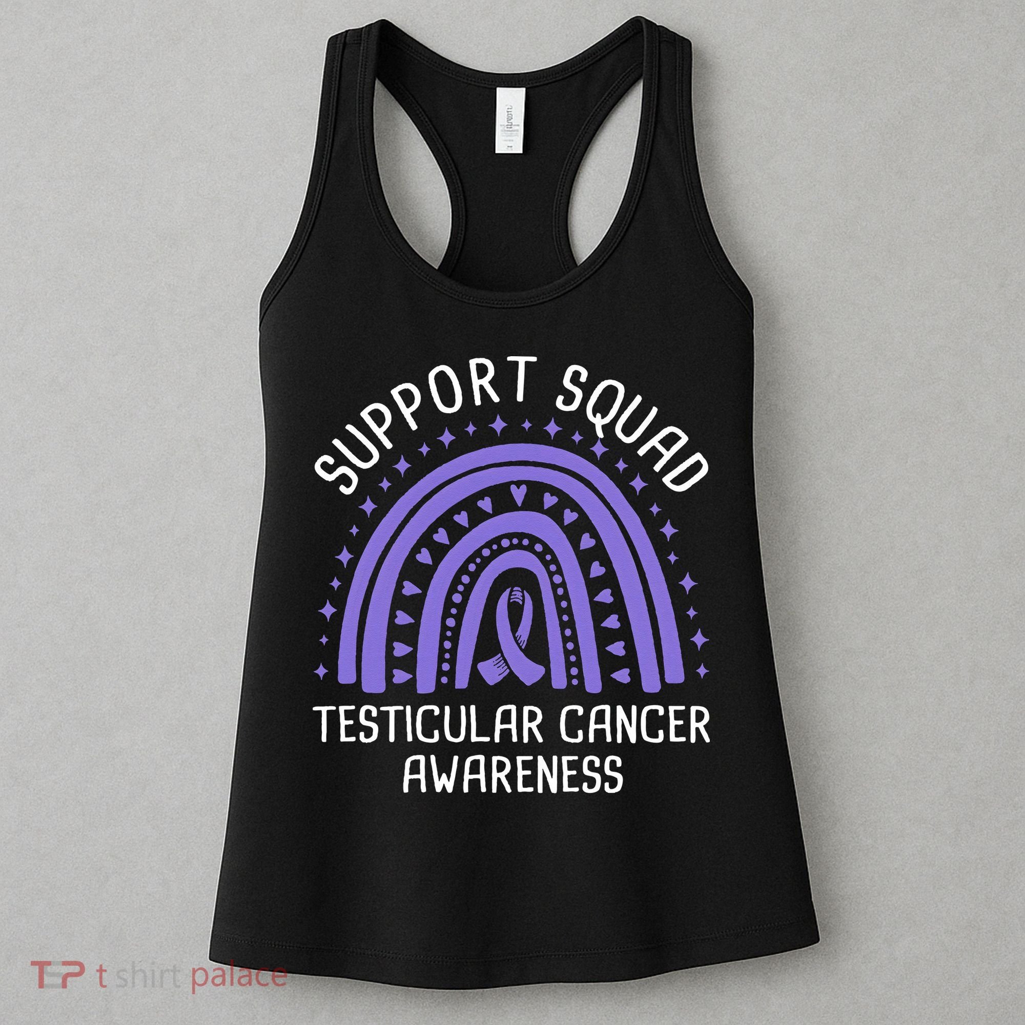 Support Squad Testicular Cancer Awareness Women's Tank Top