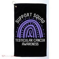 Support Squad Testicular Cancer Awareness Golf Towel thumb 0