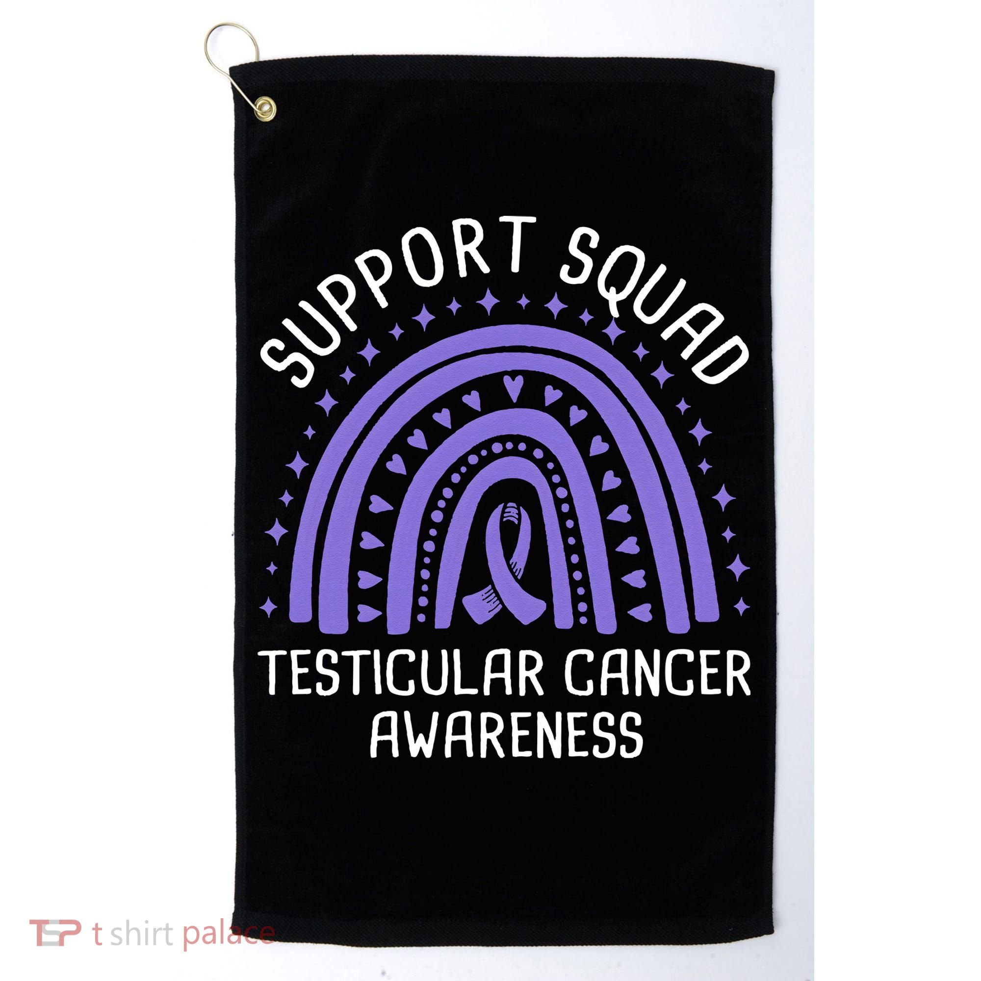 Support Squad Testicular Cancer Awareness Golf Towel