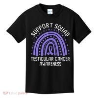 Support Squad Testicular Cancer Awareness Kids T-Shirt thumb 0