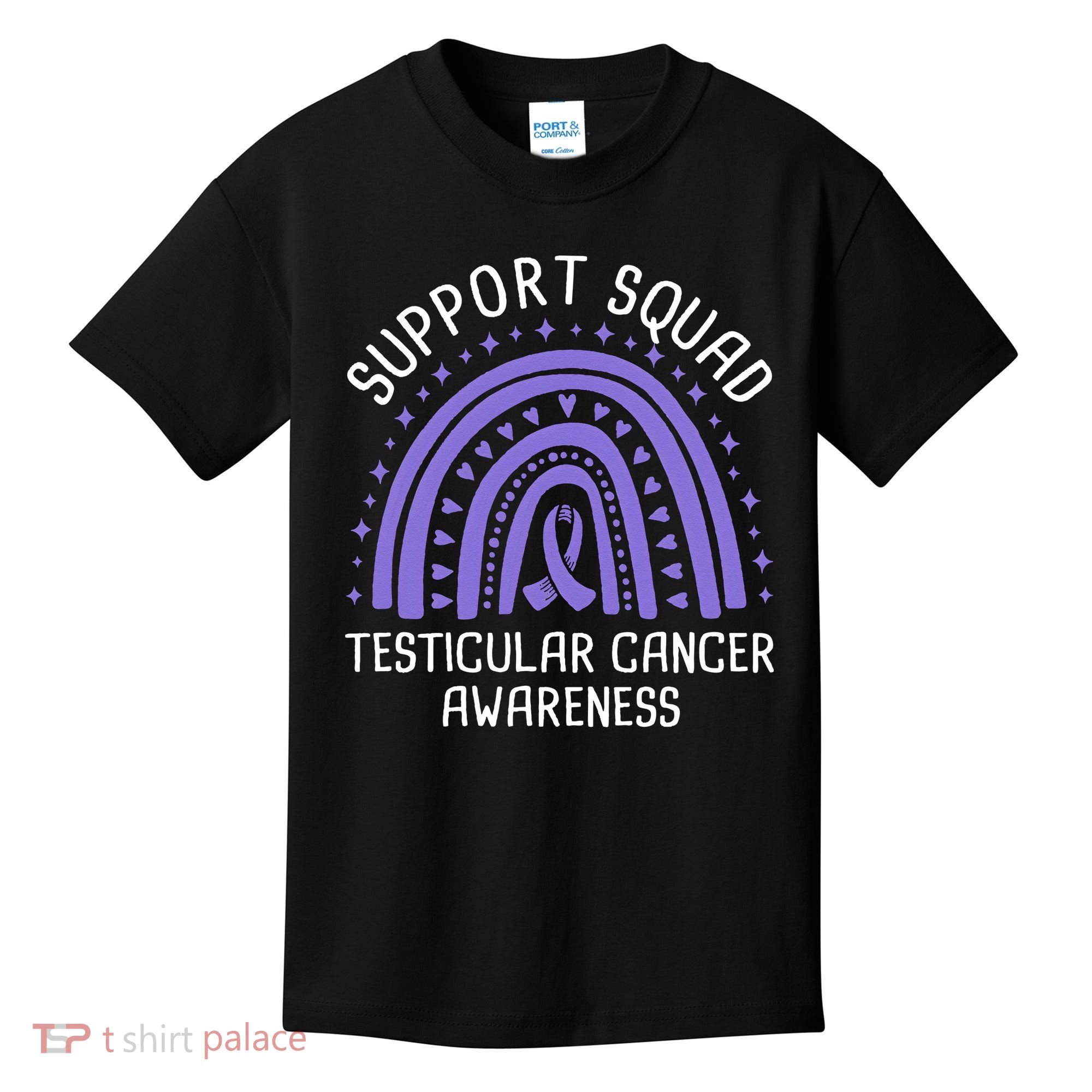 Support Squad Testicular Cancer Awareness Kids T-Shirt