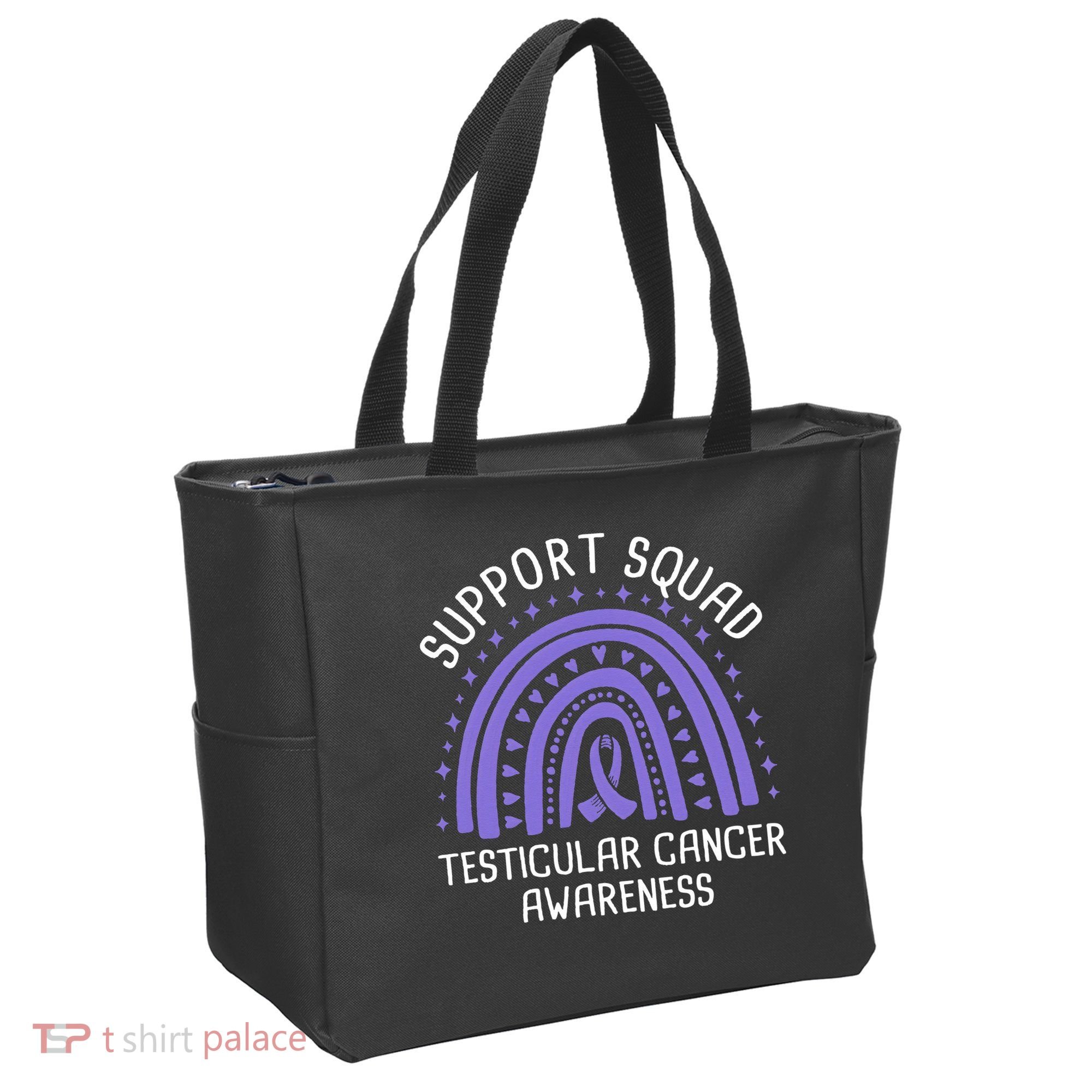 Support Squad Testicular Cancer Awareness Tote Bag