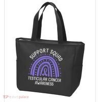 Support Squad Testicular Cancer Awareness Tote Bag thumb 3