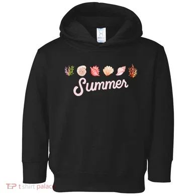 Summer Seashell Tropical Toddler Hoodie