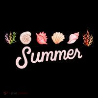 Summer Seashell Tropical Tote Bag thumb 4