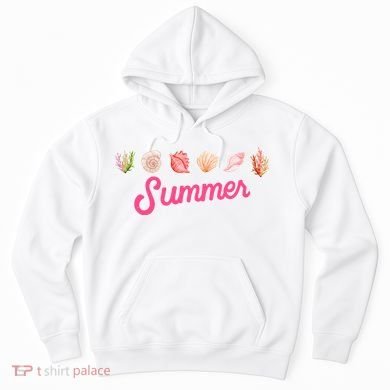 Summer Seashell Tropical Hoodie