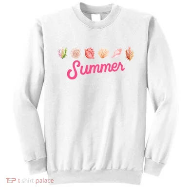 Summer Seashell Tropical Sweatshirt