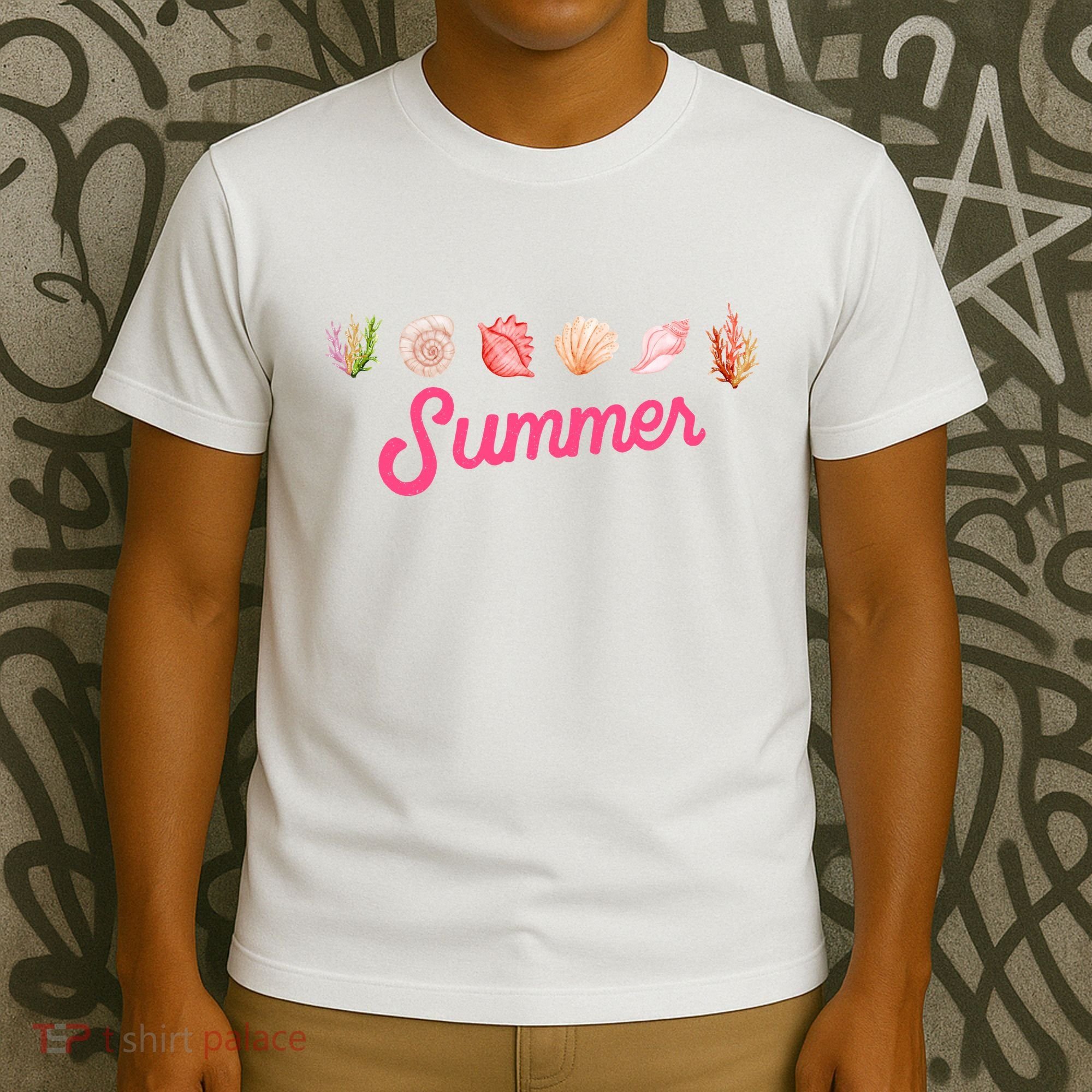 Summer Seashell Tropical T-Shirt