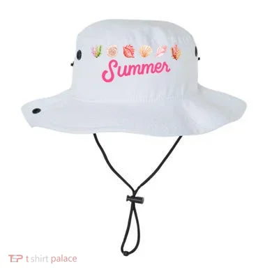 Summer Seashell Tropical Bucket Hat