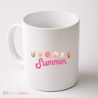 Summer Seashell Tropical Coffee Mug thumb 0