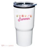 Summer Seashell Tropical Tumbler thumb 0