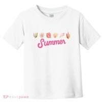 Summer Seashell Tropical Toddler T-Shirt thumb 0