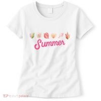 Summer Seashell Tropical Women's T-Shirt thumb 0