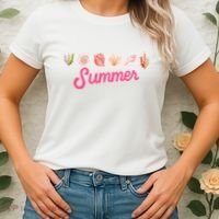Summer Seashell Tropical Women's T-Shirt thumb 2
