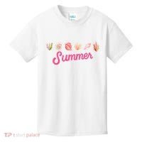 Summer Seashell Tropical Kids T-Shirt thumb 0