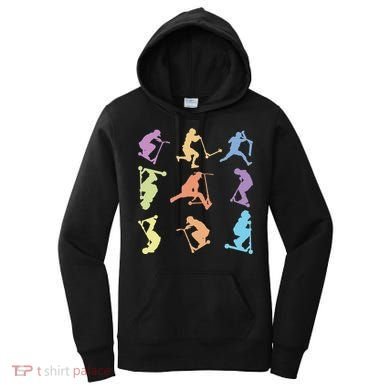 Stunt Scooter Tricks Women's Hoodie
